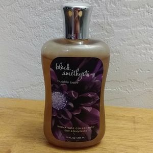Bath & Body Works Black Amethyst Bubble Bath Rare